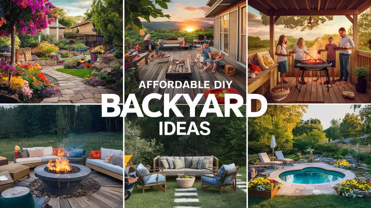 Affordable DIY Backyard Ideas