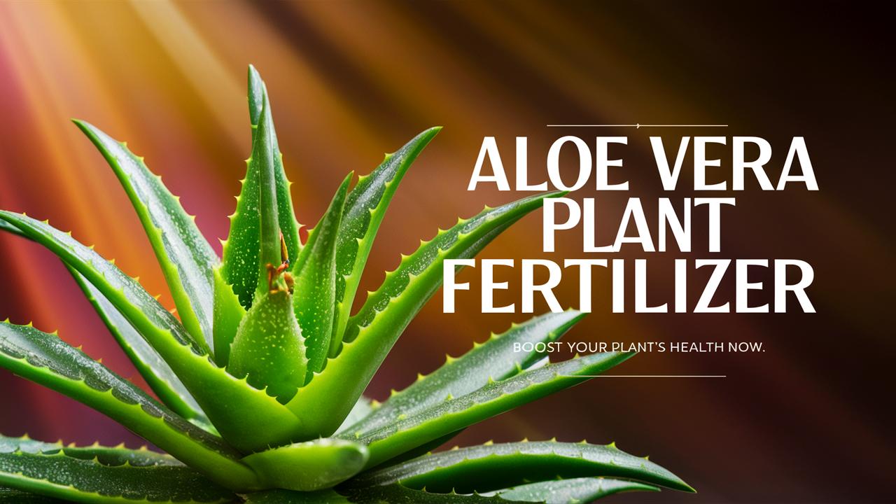 Aloe Vera Plant Fertilizer
