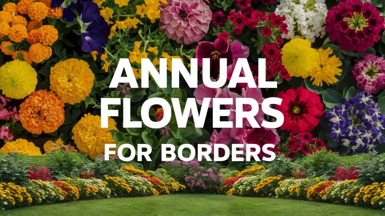 Annual Flowers For Borders