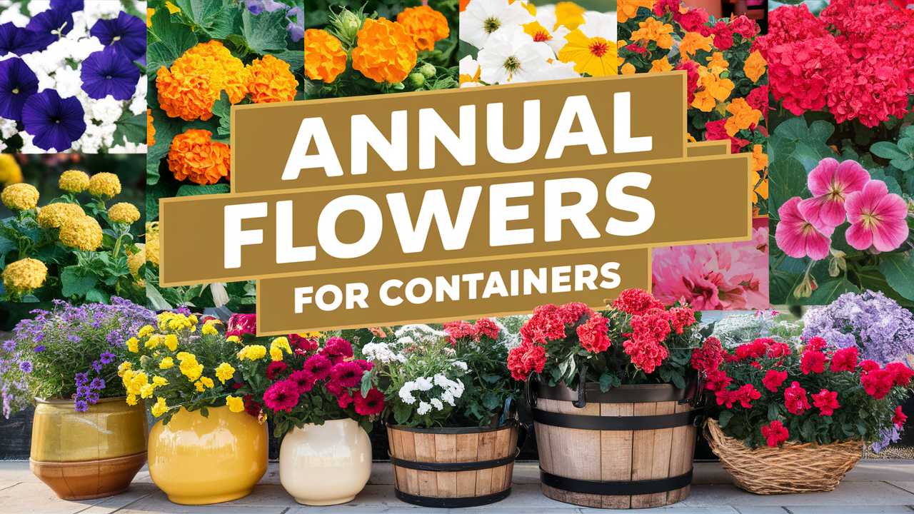 Annual Flowers For Containers