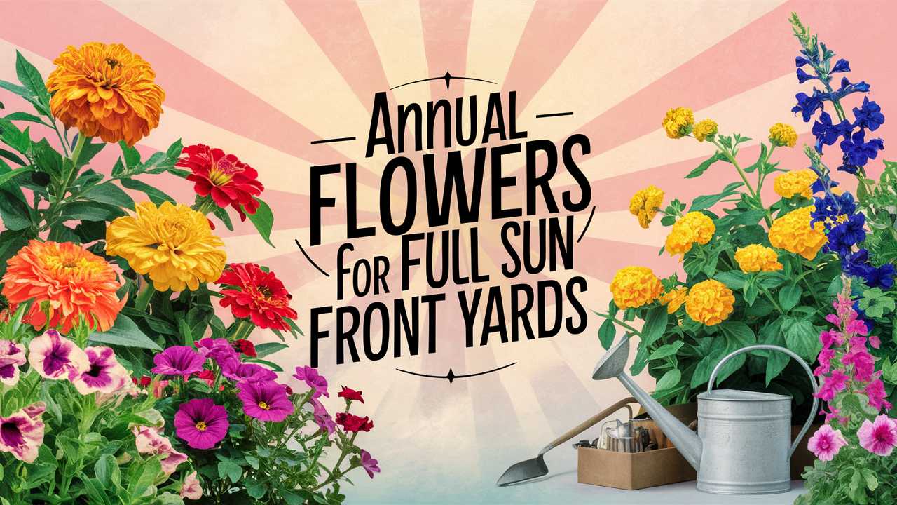 Annual Flowers For Full Sun Front Yards