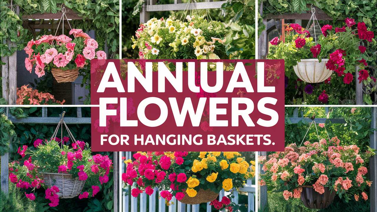 Annual Flowers For Hanging Baskets