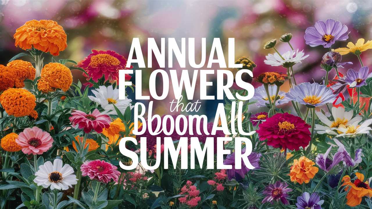 Annual Flowers That Bloom All Summer