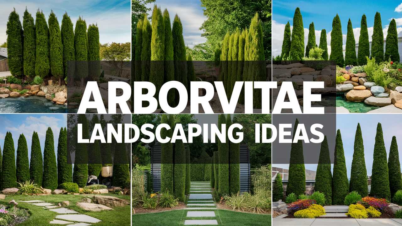 Arborvitae Landscaping Ideas