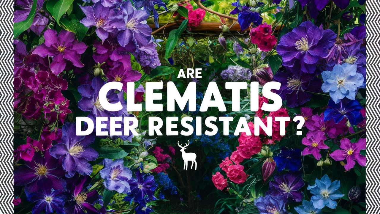 Are Clematis Deer Resistant?