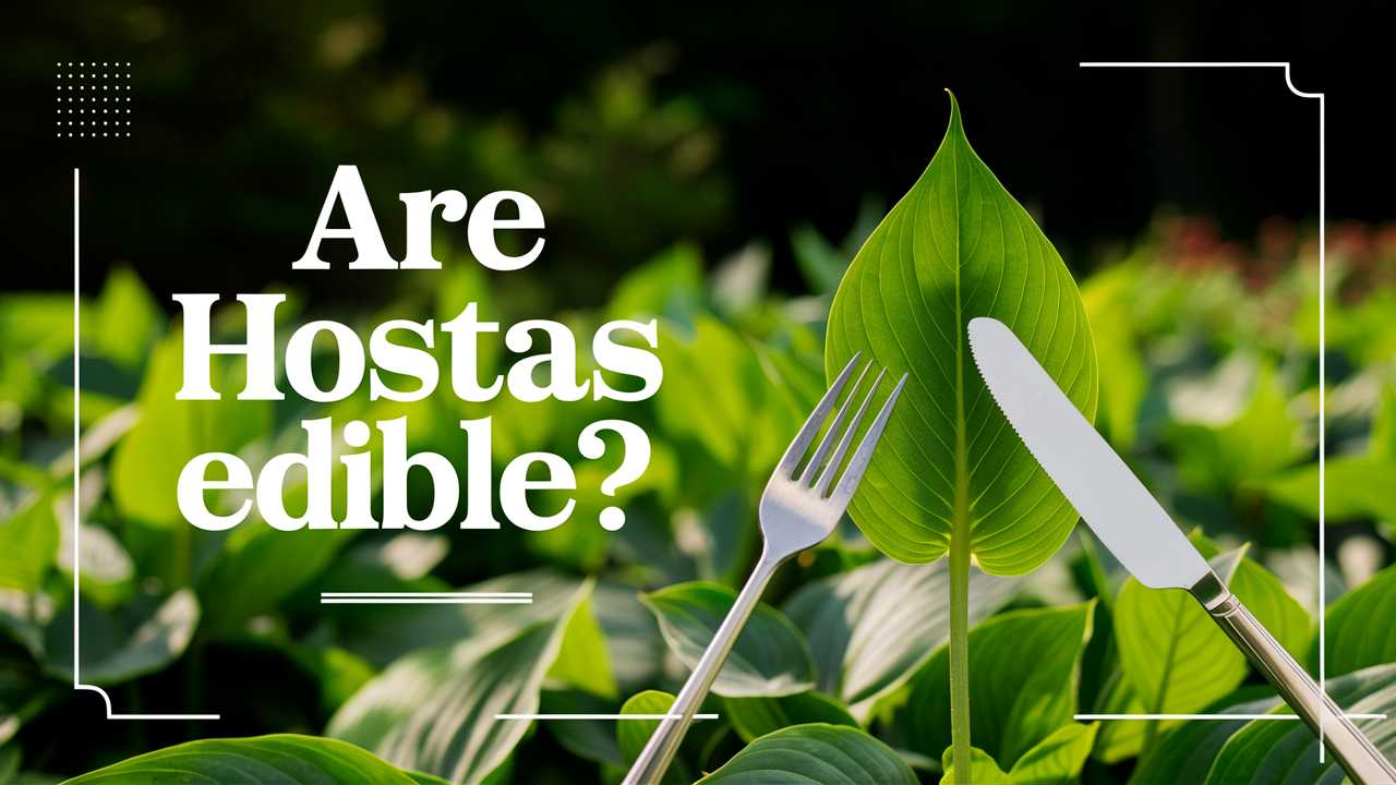 Are Hostas Edible