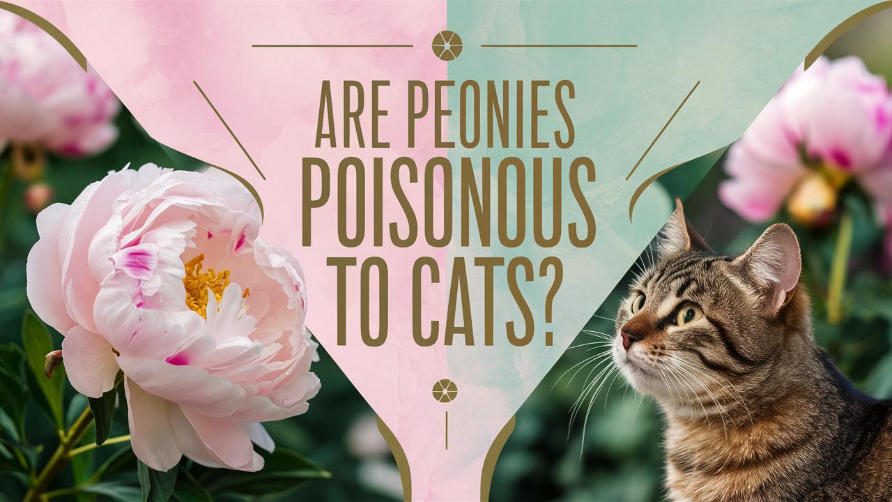 Are Peonies Poisonous To Cats?