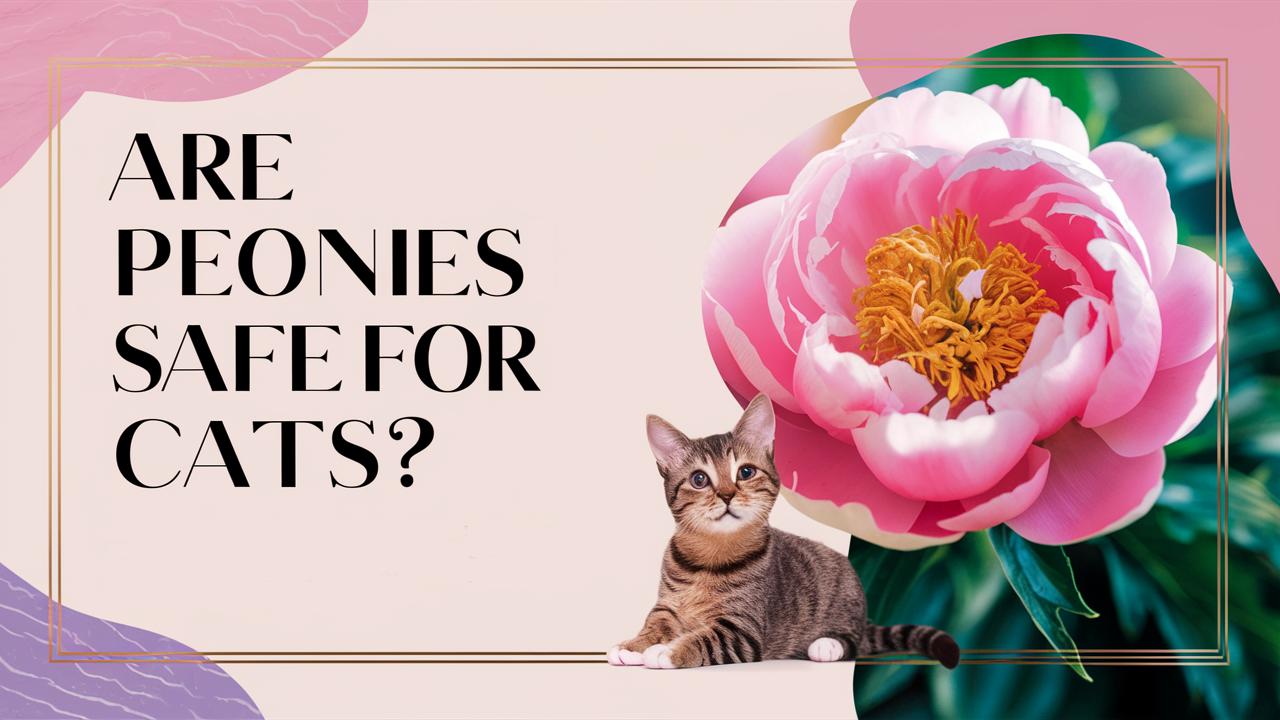 Are Peonies Safe For Cats