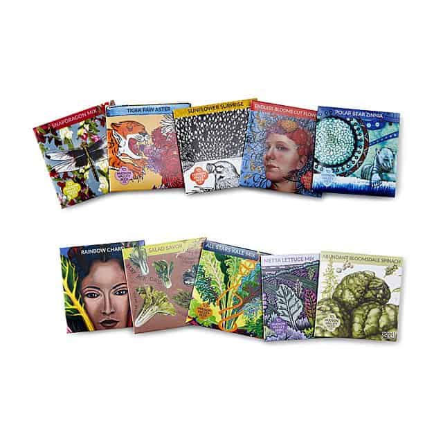 Artist Garden Seed Kits