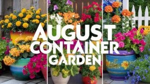 August Container Garden Plants