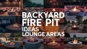 Backyard Fire Pit Ideas Lounge Areas