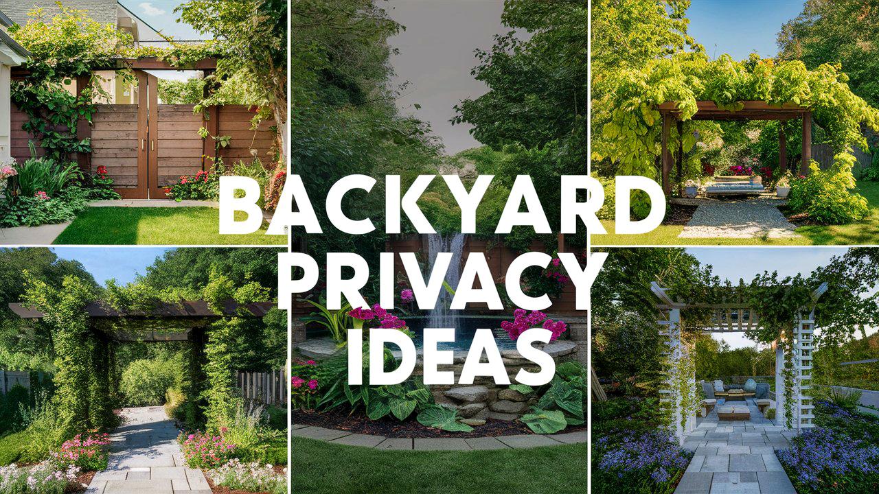 Backyard Privacy Ideas