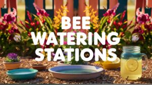 Bee Watering Stations