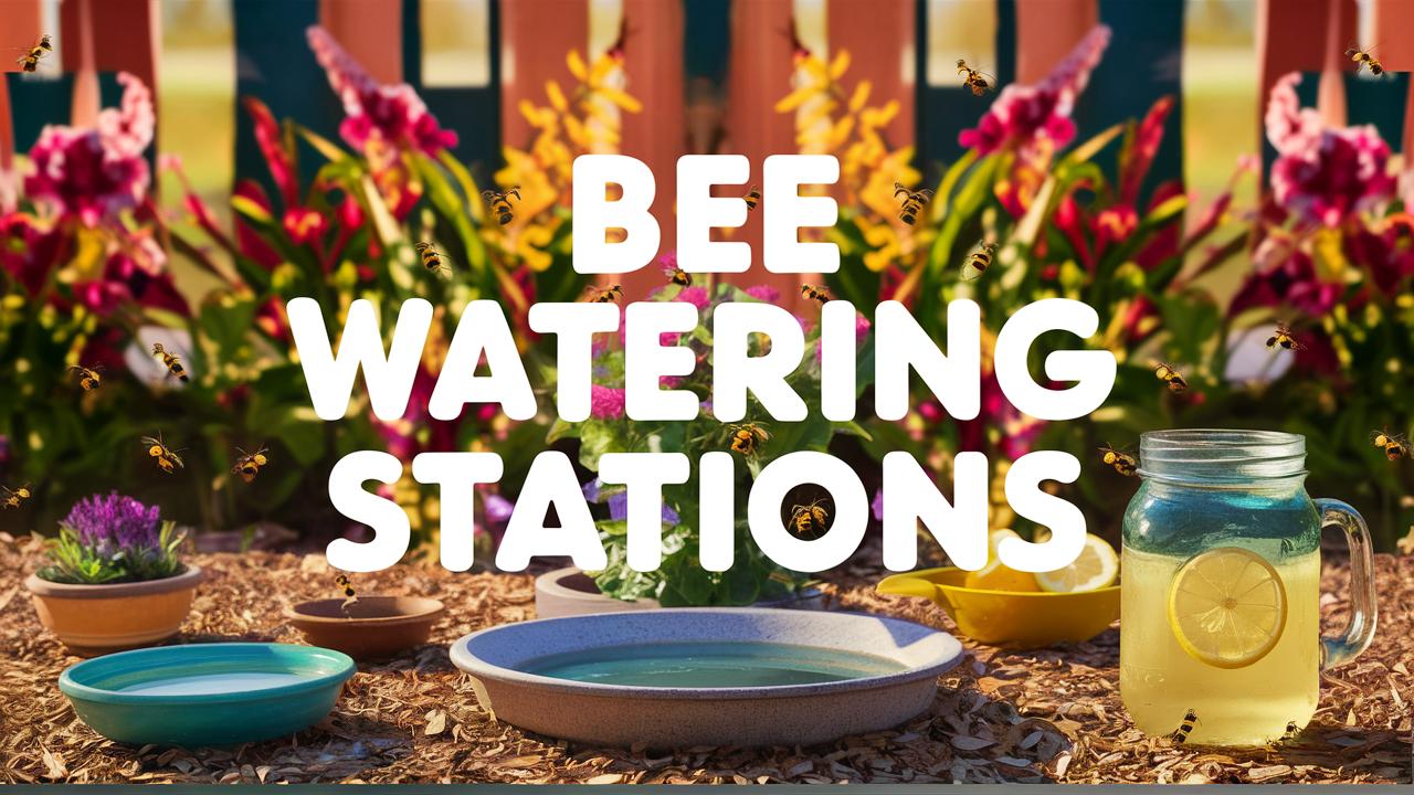 Bee Watering Stations