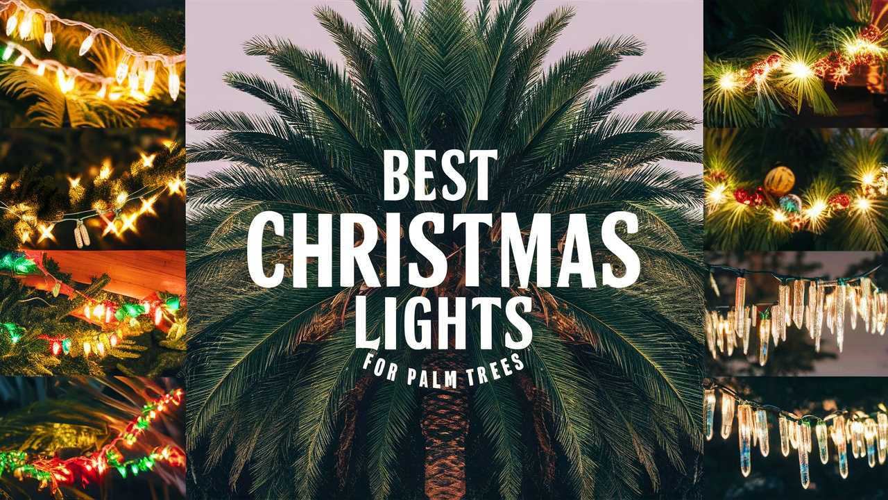 Best Christmas Lights For Palm Trees