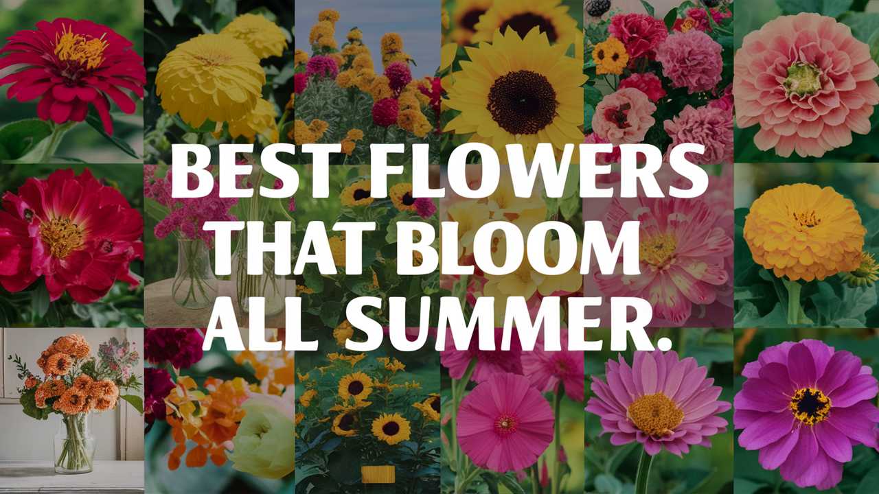 Best Flowers That Bloom All Summer