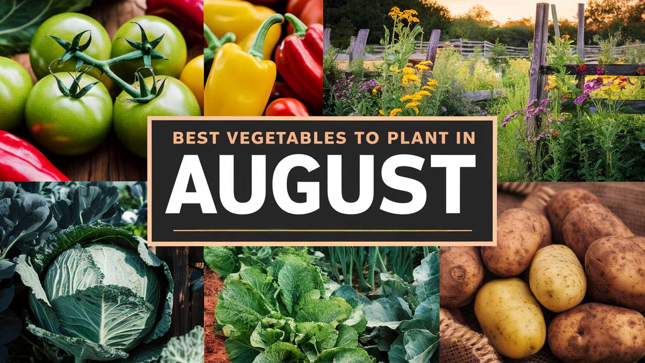 Best Vegetables To Plant In August