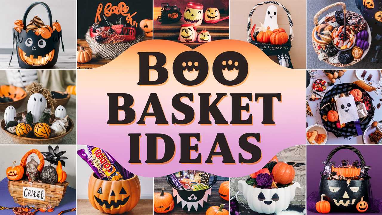 Boo Basket Ideas