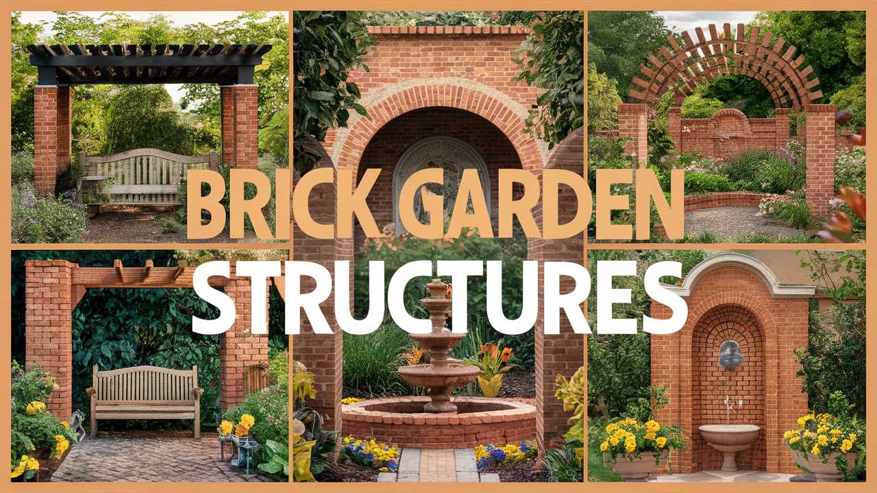 Brick Garden Structures