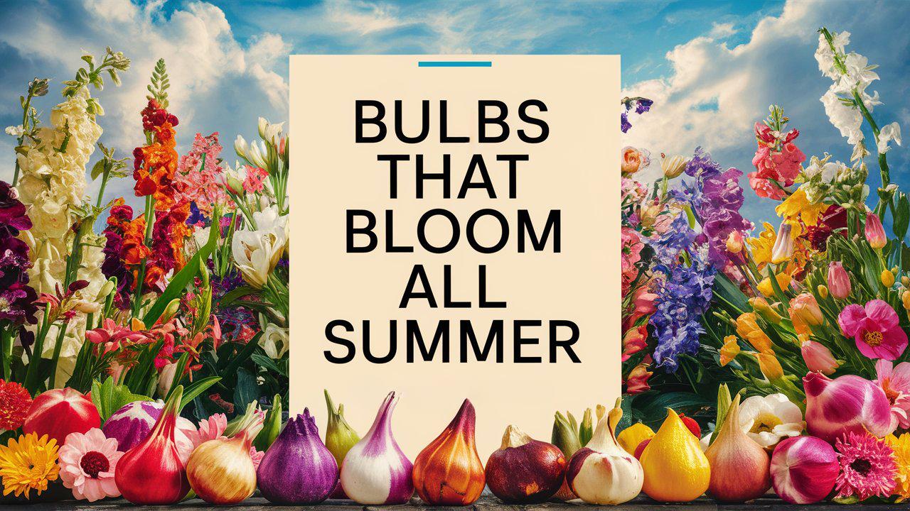 Bulbs That Bloom All Summer