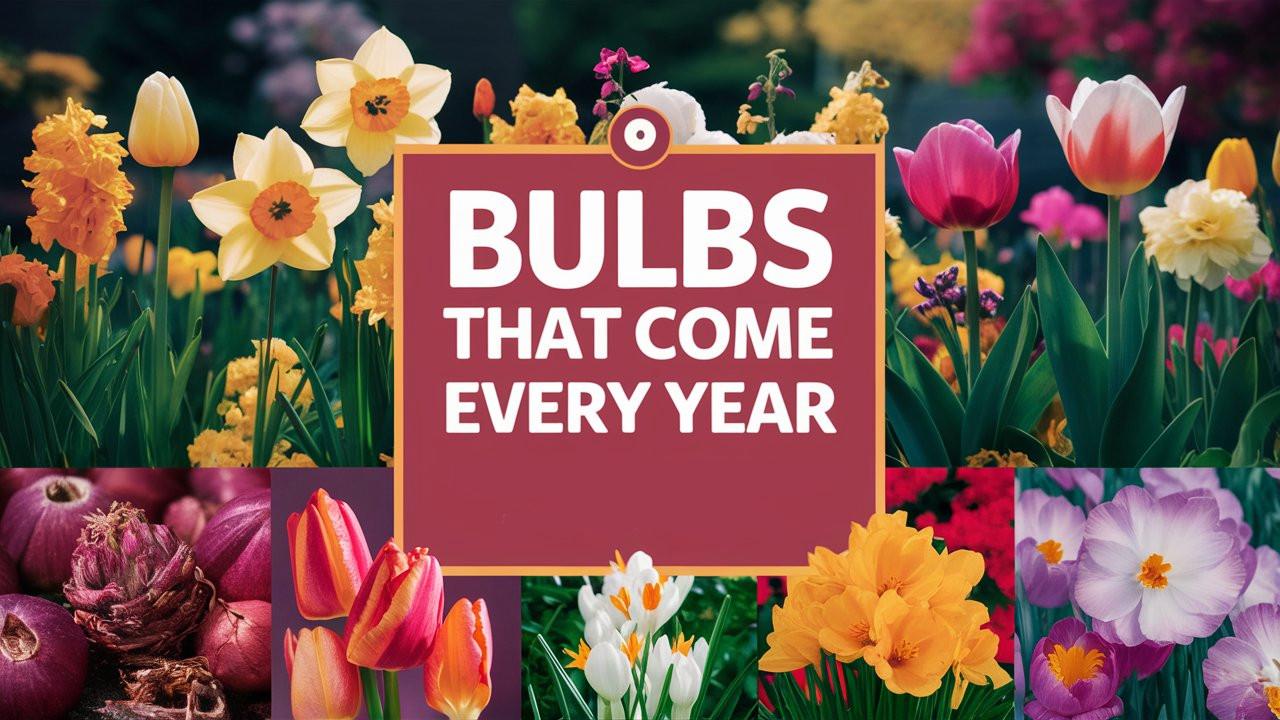 Bulbs That Come Back Every Year