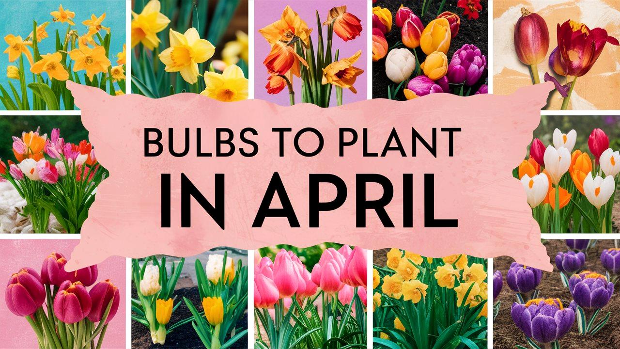 Bulbs To Plant In April