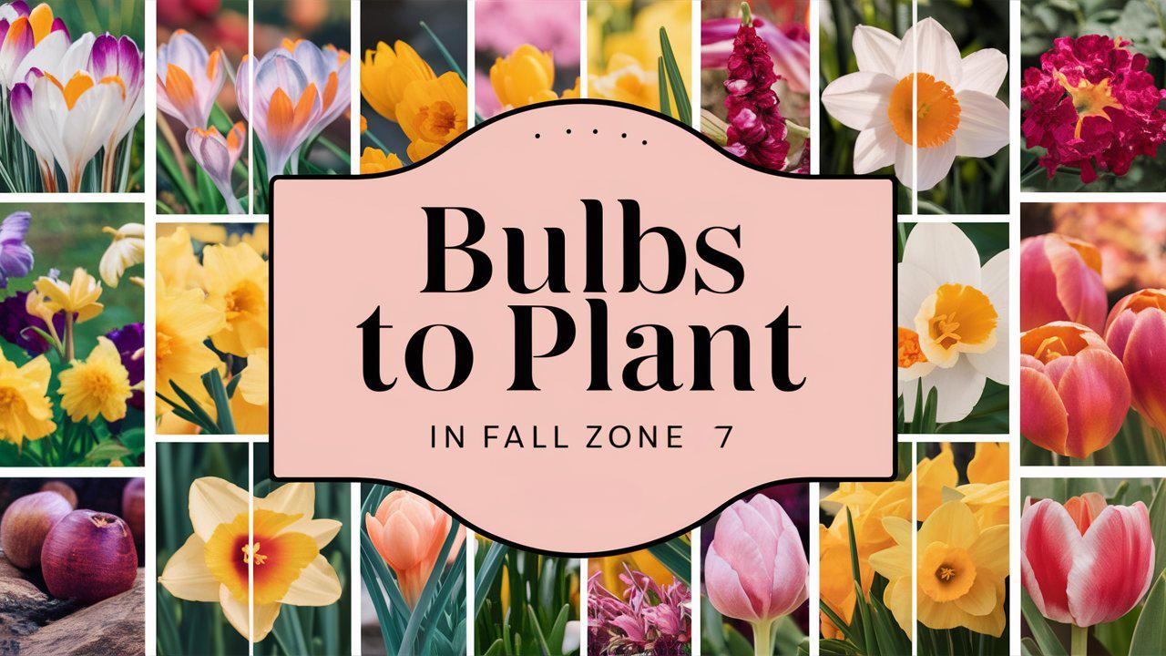 Bulbs To Plant In Fall Zone 7