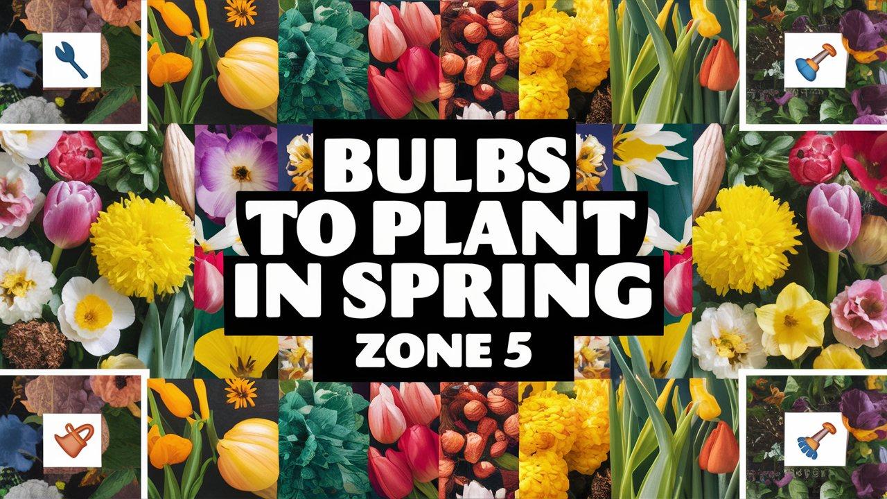 Bulbs to Plant in Spring Zone 5