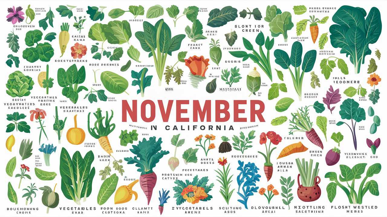 What To Plant In November In California