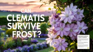Can Clematis Survive Frost?