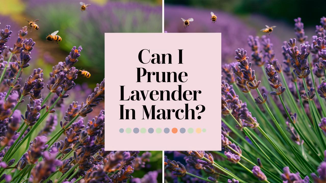Can I Prune Lavender In March?
