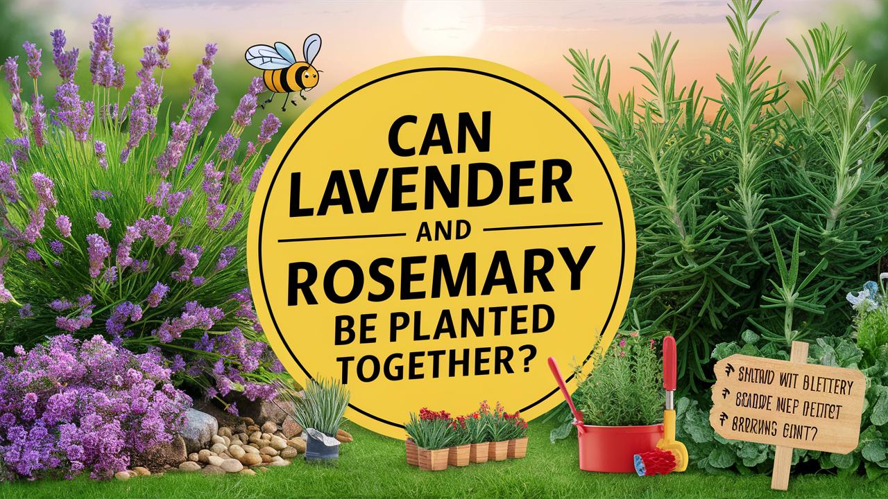 Can Lavender And Rosemary Be Planted Together