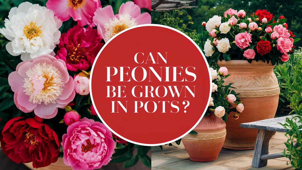 Can Peonies Be Grown In Pots?