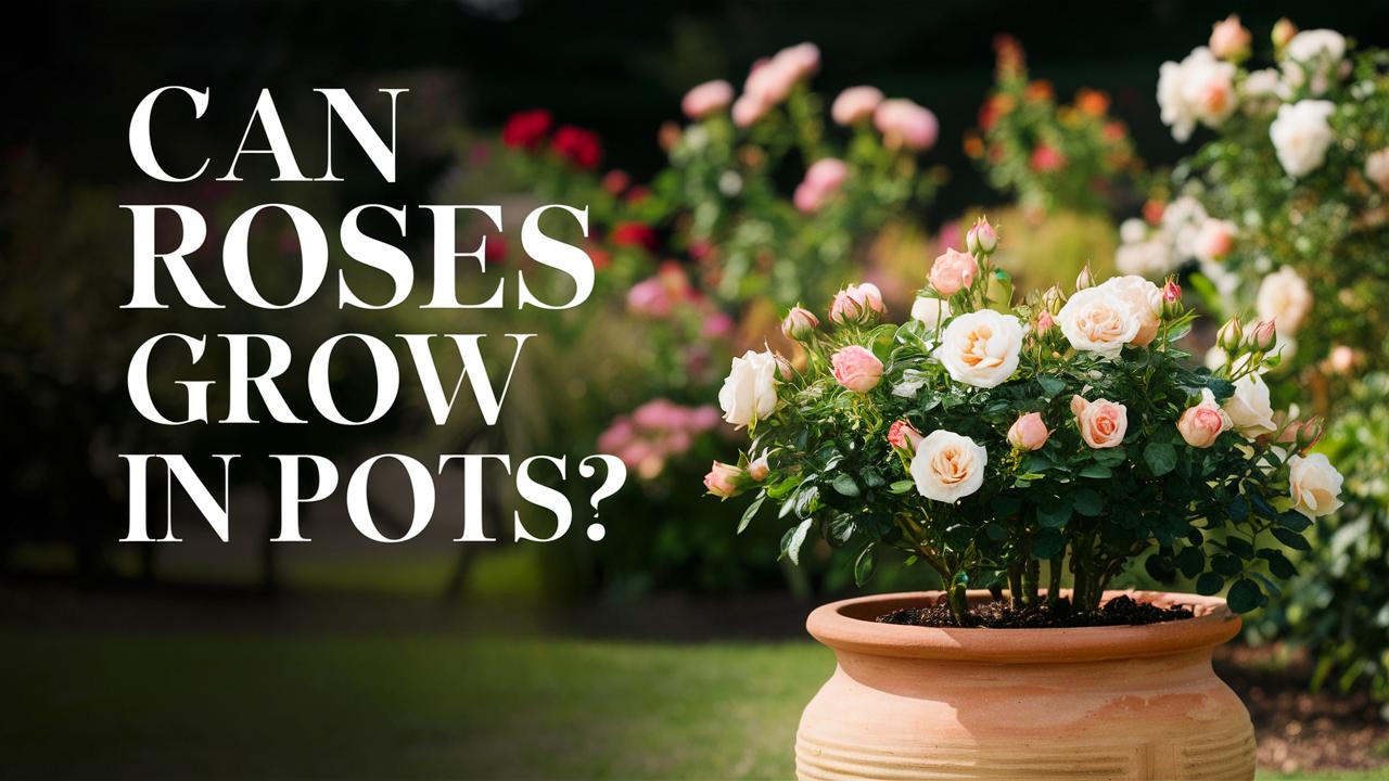 Can Roses Grow In Pots?