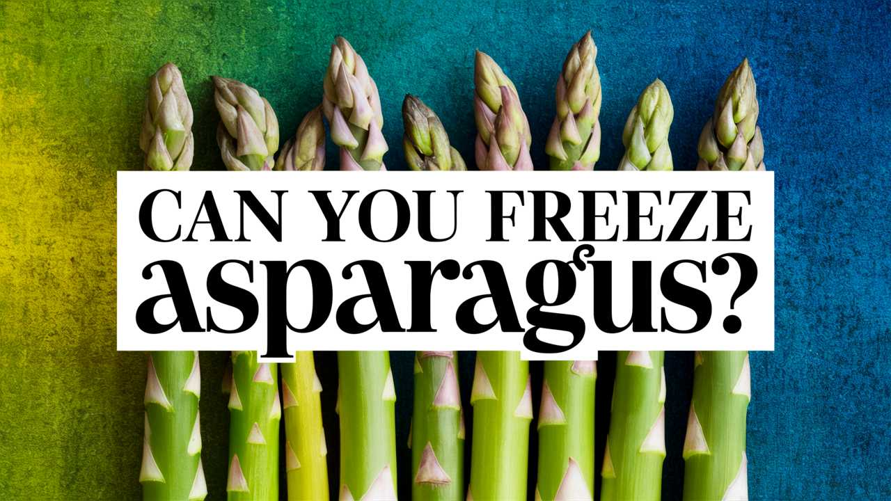 Can You Freeze Asparagus?