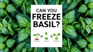 Can You Freeze Basil?