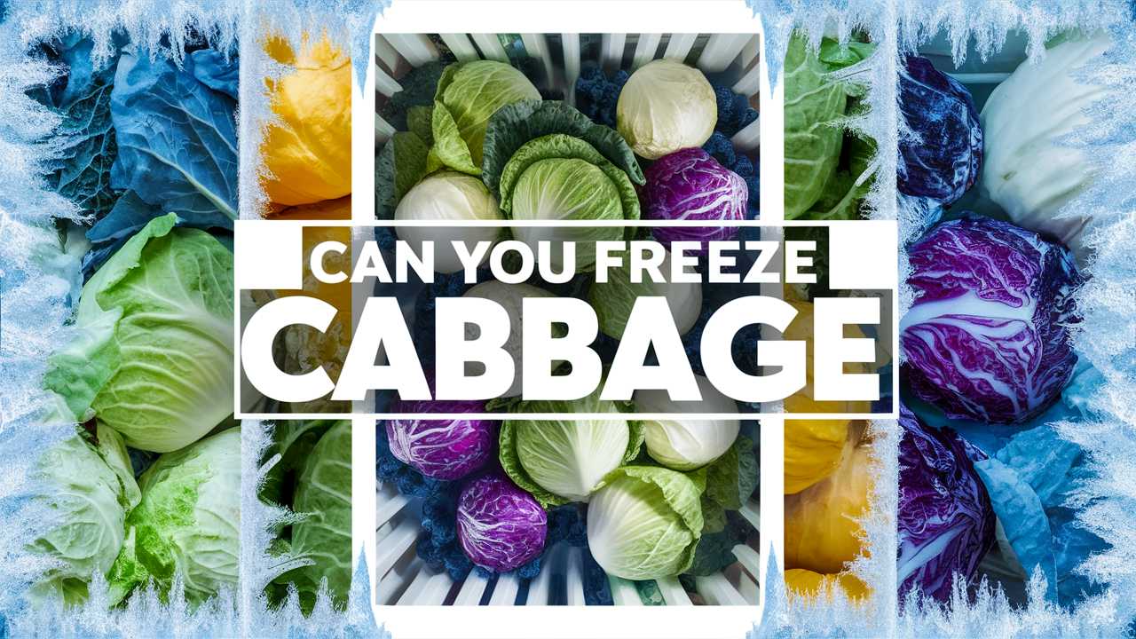 Can You Freeze Cabbage