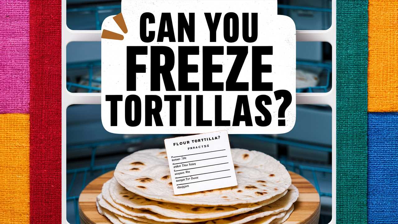 Can You Freeze Flour Tortillas