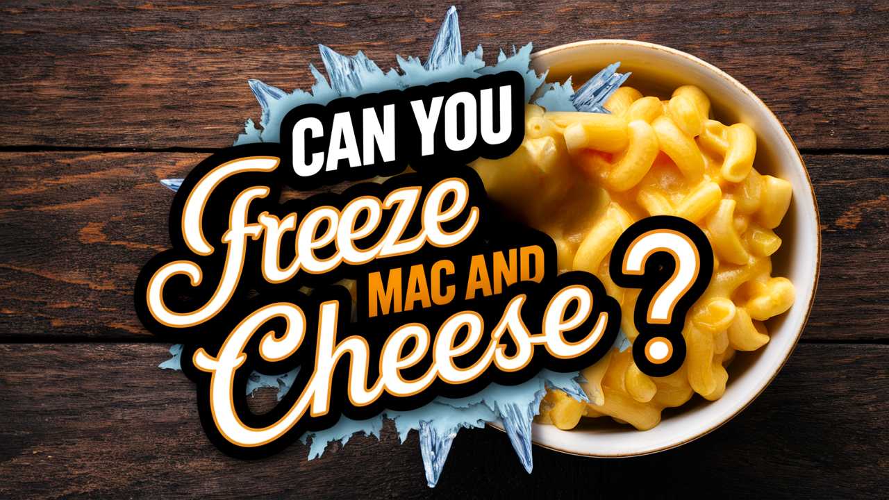 Can You Freeze Mac And Cheese?