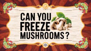 Can You Freeze Mushrooms?