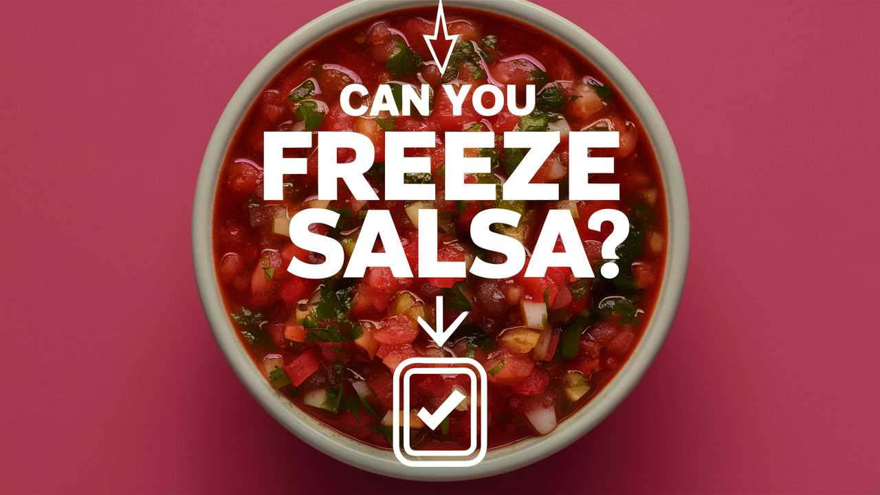 Can You Freeze Salsa?