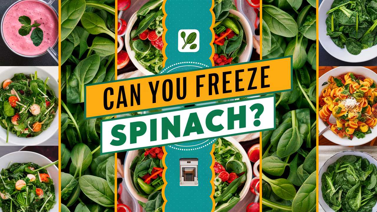 Can You Freeze Spinach?