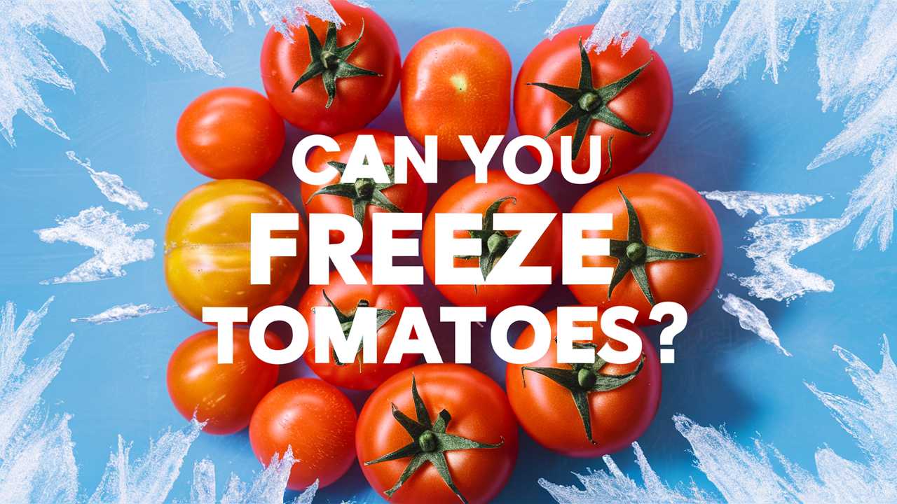 Can You Freeze Tomatoes?