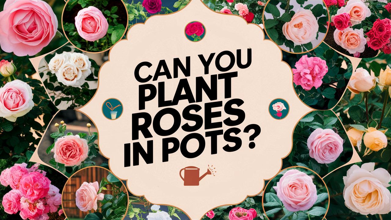 Can You Plant Roses In Pots