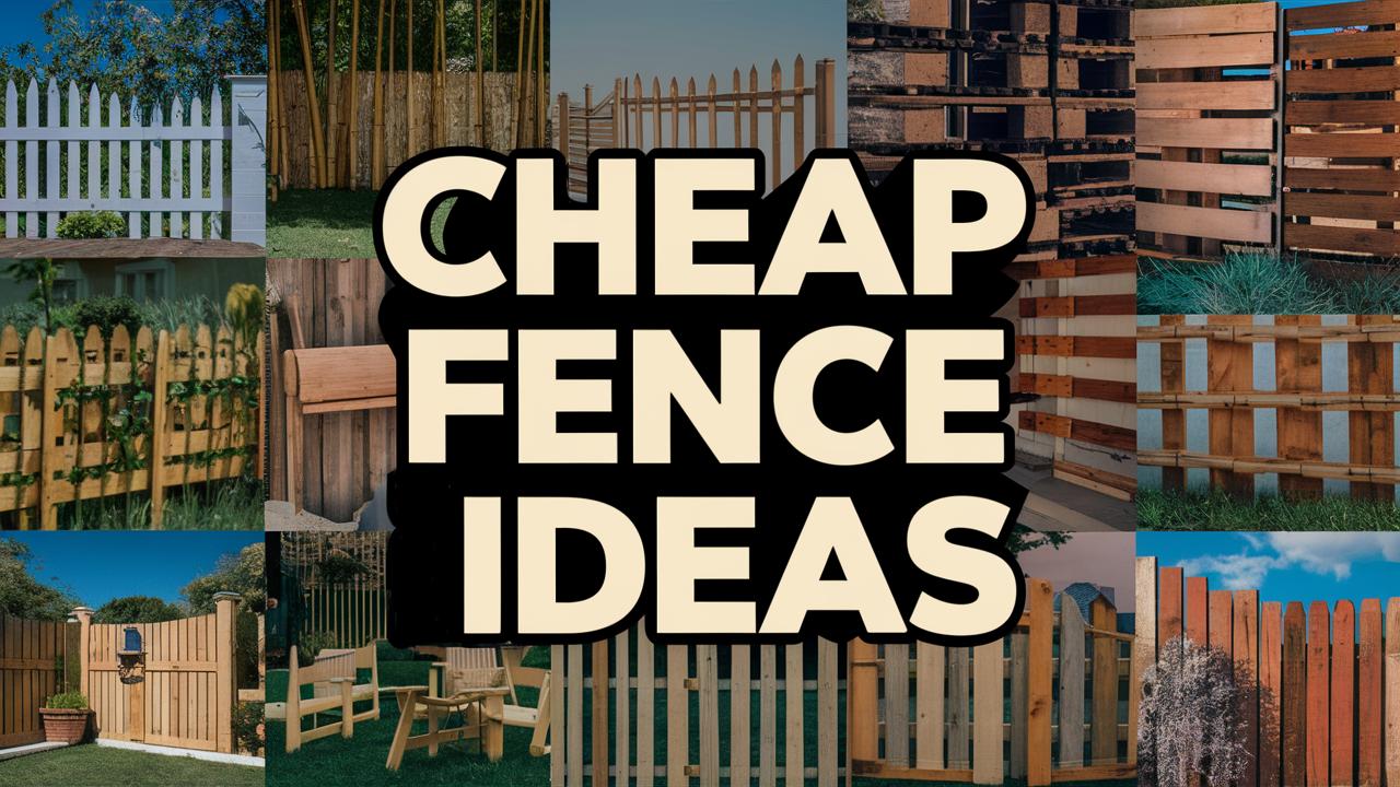 Cheap Fence Ideas