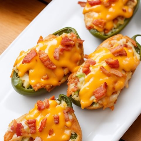 Cheesy Bacon Jalapeno Poppers