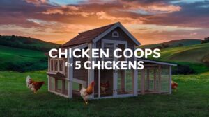 Chicken Coop For 5 Chickens