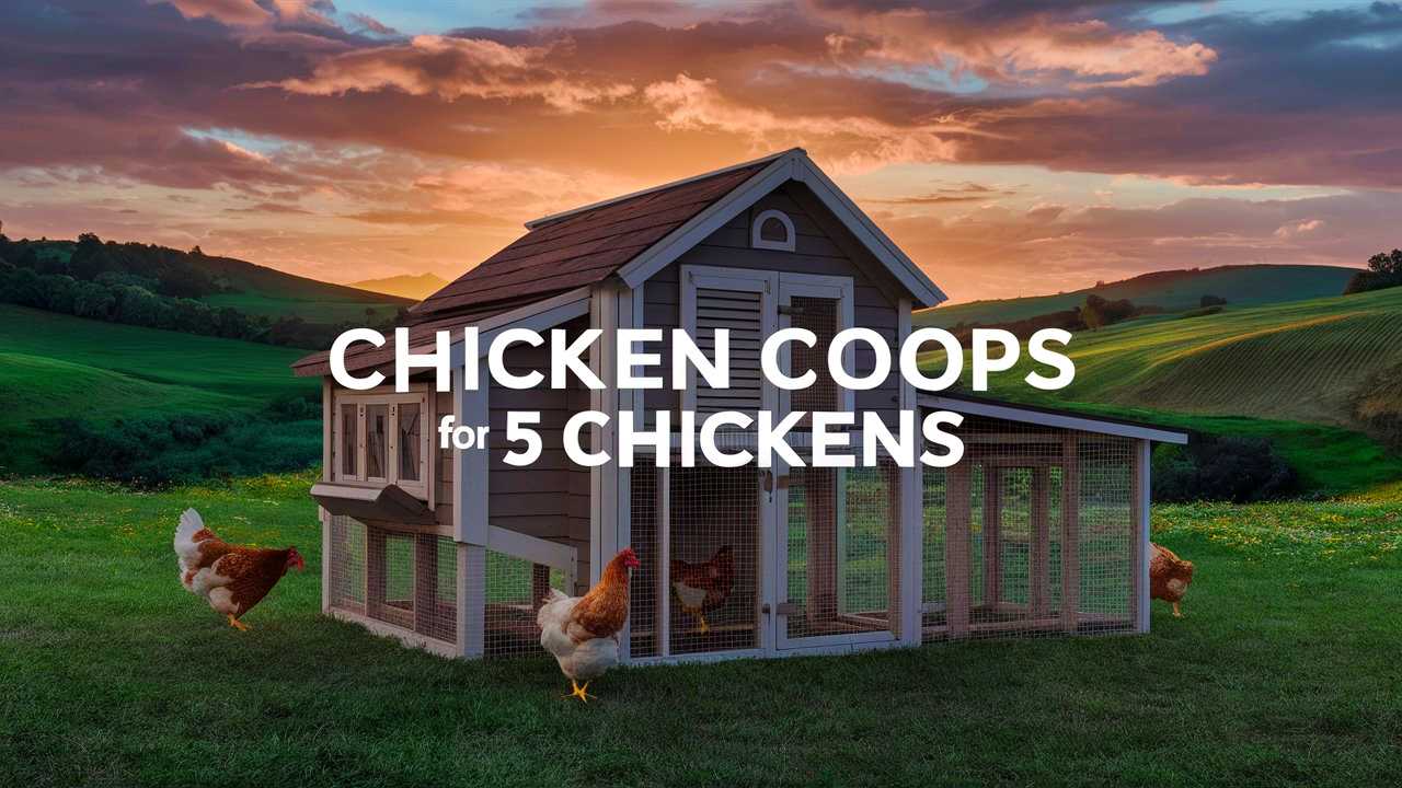 Chicken Coop For 5 Chickens