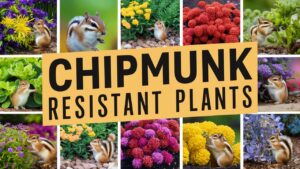 Chipmunk Resistant Plants