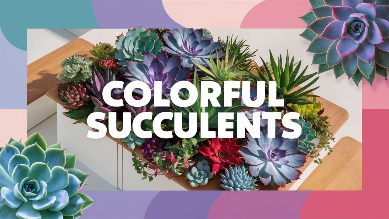 Colorful Succulents